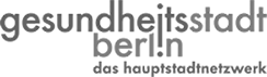 Logo: Gesundheitsstadt Berlin, das Hauptstadtnetzwerk